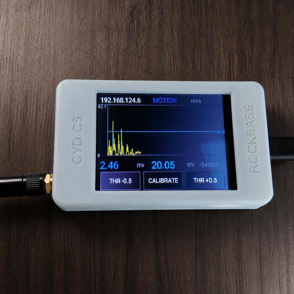 ESPectre main screen