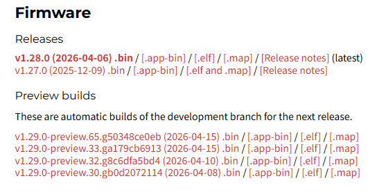 MicroPython 固件下载